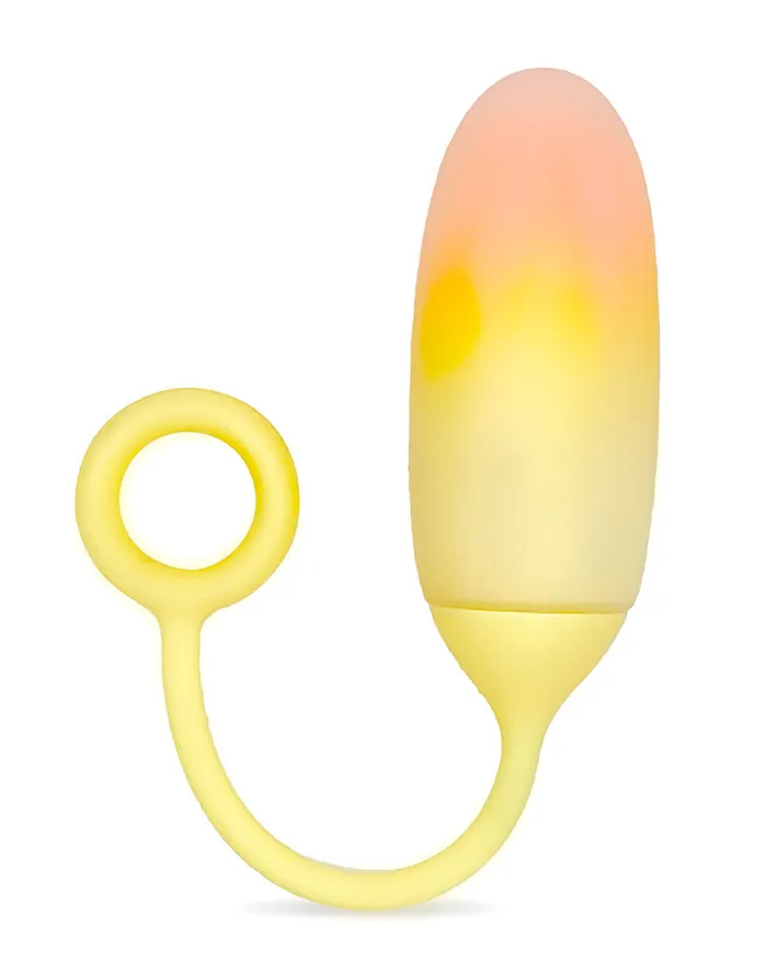 Intoyou - Vibrerend Eitje met App Control - Geel/Oranje | Intoyou Male Sex Toys