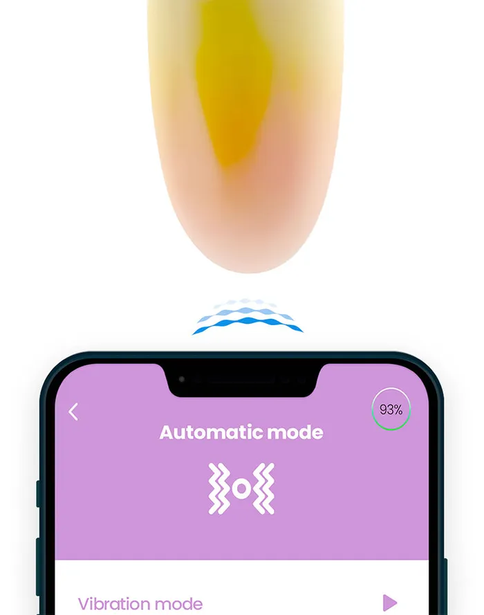 Intoyou - Vibrerend Eitje met App Control - Geel/Oranje | Intoyou Male Sex Toys