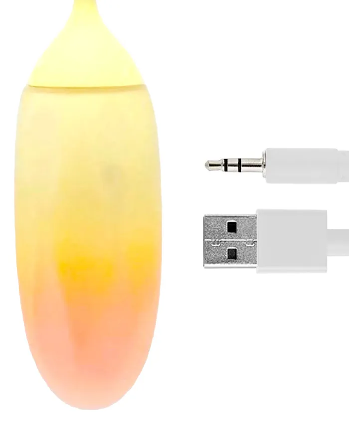 Intoyou - Vibrerend Eitje met App Control - Geel/Oranje | Intoyou Male Sex Toys