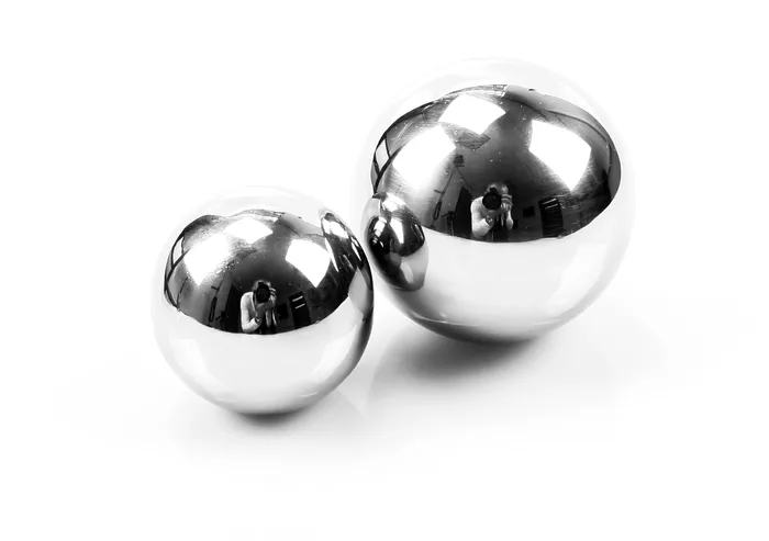 Kiotos Male Sex Toys Kiotos Steel Massieve RVS bal 70 mm 1440 gram