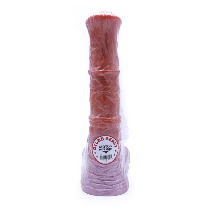 Kiotos Monstar - XXL Squirting Dildo Beast No. 58 Paolo the Pony - Rood/Wit | Kiotos Monstar Dildos