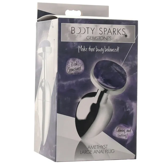 Male Sex Toys XR Brand Gemstones Amethyst Gem Anal Plug