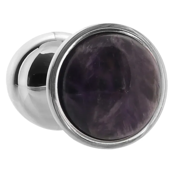 Male Sex Toys | XR Brand Gemstones Amethyst Gem Anal Plug