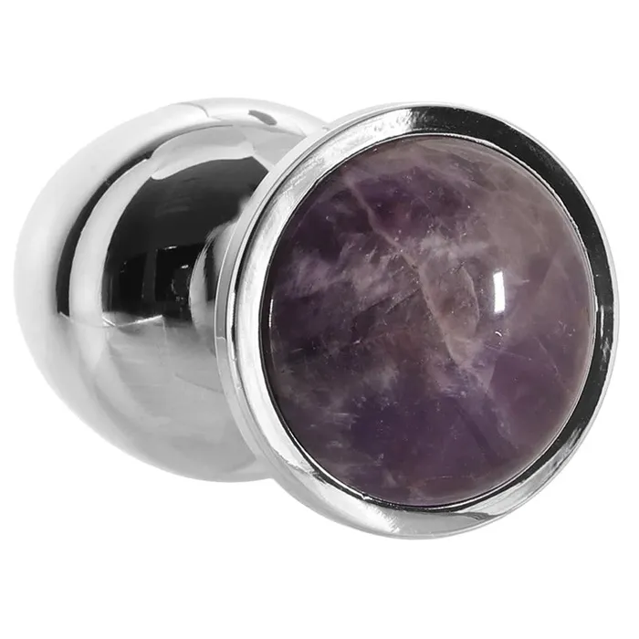 Male Sex Toys | XR Brand Gemstones Amethyst Gem Anal Plug