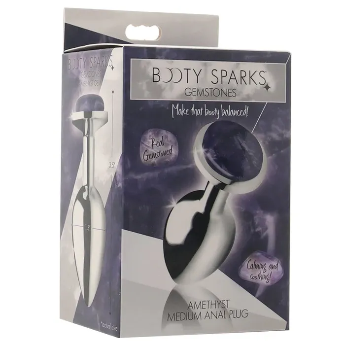 Male Sex Toys | XR Brand Gemstones Amethyst Gem Anal Plug