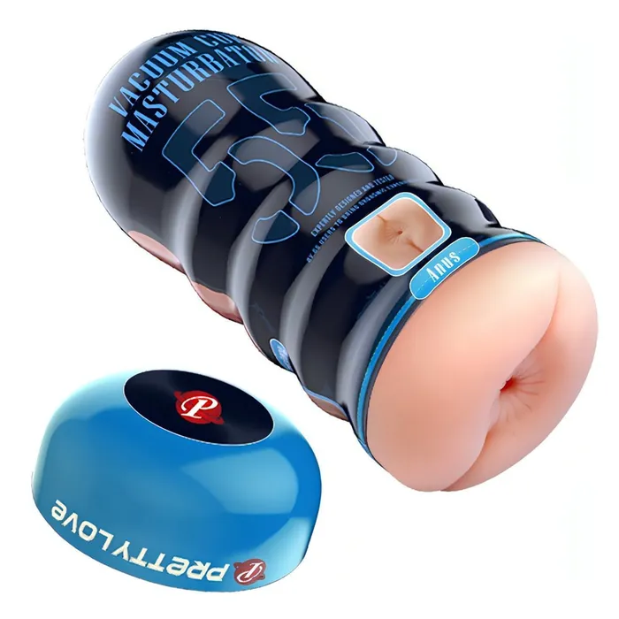 Pretty Love Male Sex Toys Vacuum Cup Masturbatore ad aspirazione Ano in cyberskin Pretty Love Male Sex Toys Vacuum Cup Masturbatore ad aspirazione Ano in cyberskin