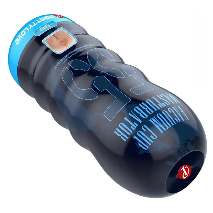 Pretty Love Male Sex Toys | Vacuum Cup Masturbatore ad aspirazione - Ano in cyberskin