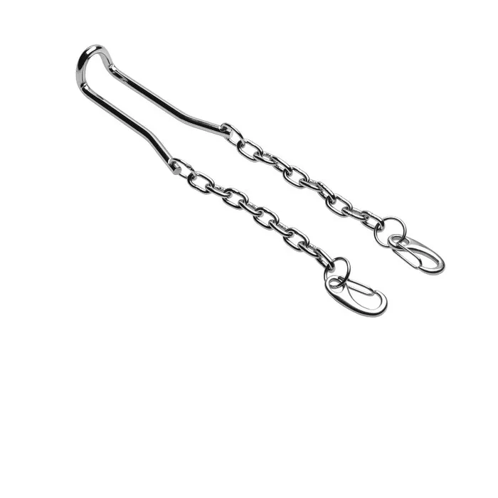 XR Brand Male Sex Toys | Hitch Metal Ball Stretcher with Chains