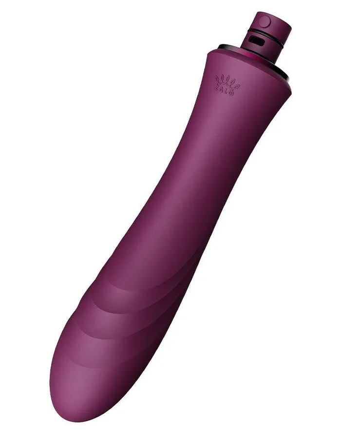 Zalo Female Sex Toys | Zalo - Sesh - Verwarmende Stotende Vibrator met Afstandsbediening - Amethyst Paars