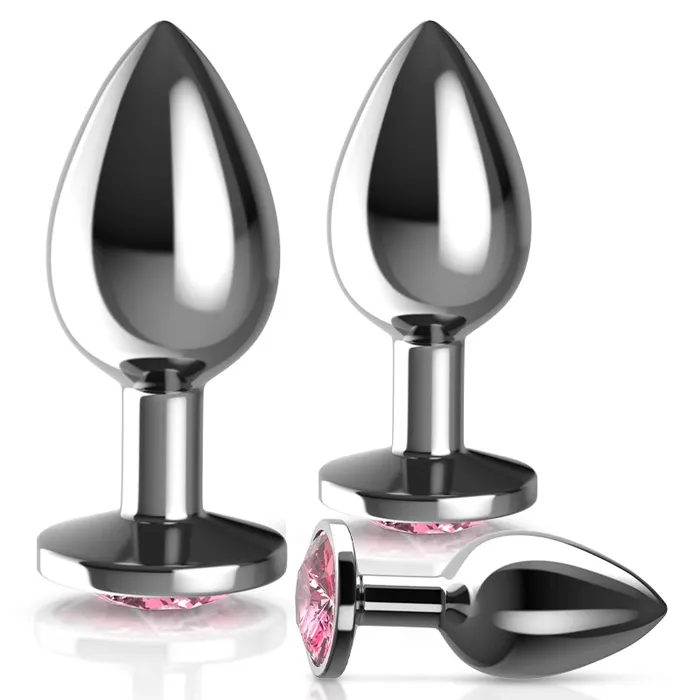 3 Pcs Set Luxury Metal Butt Toys Lovetoyshub Female Sex Toys