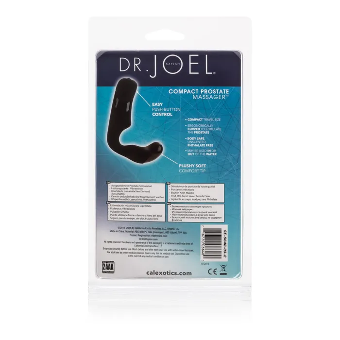 Anal | Dr. Joel Kaplan Compact Prostate Massager - CalExotics
