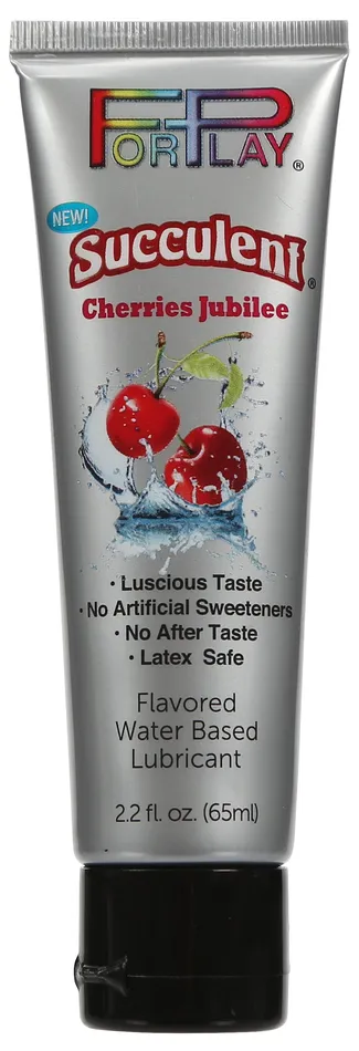 Anal For Play Succulent Cherries Jubilee Flavored Water Based Lubricant 22 Fl Oz 65 ml Summer Sale