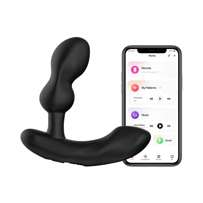 Anal | LOVENSE Edge 2 Flexible Prostate Massager - Black - LOVENSE