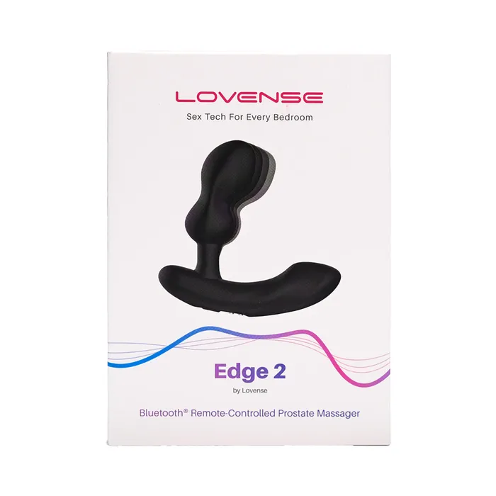 Anal | LOVENSE Edge 2 Flexible Prostate Massager - Black - LOVENSE