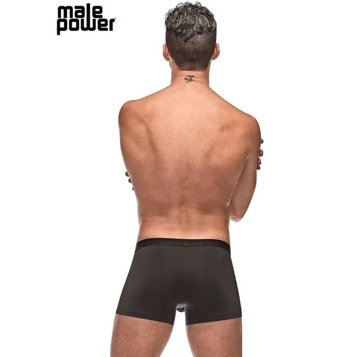 Anal | Male Power Private Screening Pot Leaf Pouch Short Black Anal | Male Power Private Screening Pot Leaf Pouch Short Black