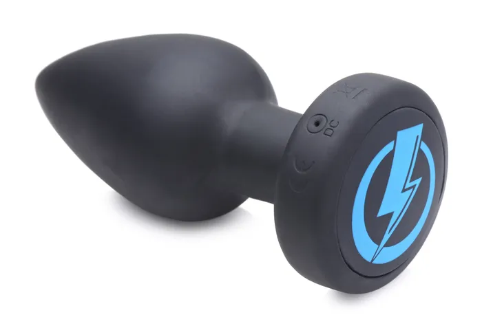 Anal | XR Brands E-Stim and Vibrating Anal Plug - Black