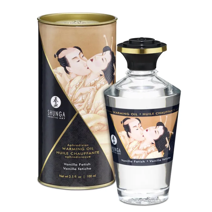 Aphrodisiac Warming Oil Vanilla Fetish Shunga Couples