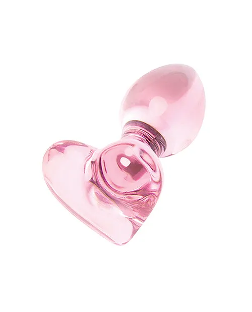 Bodispa Anal | Nobu Rose Heart Plug Glass Butt Plug