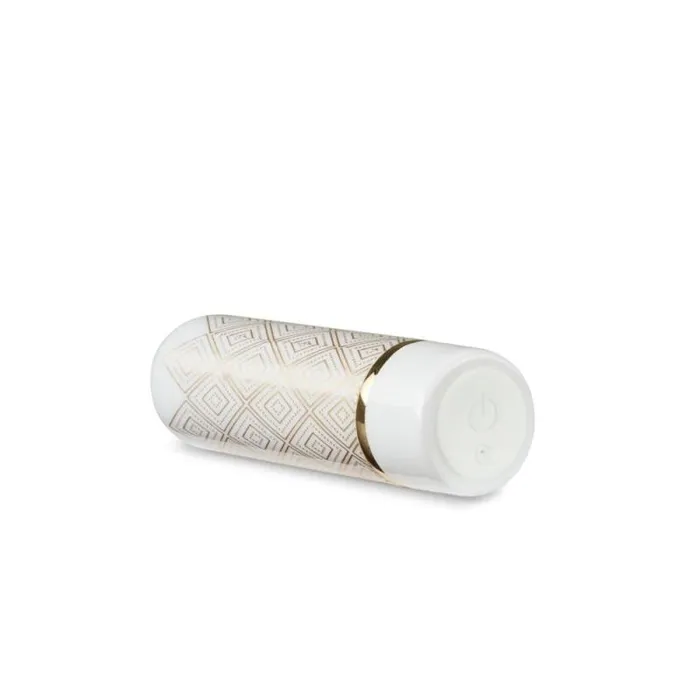 CalExotics Female Sex Toys | The Collection - Glitzy Deco - Rechargeable Bullet - Gold CalExotics Female Sex Toys | The Collection - Glitzy Deco - Rechargeable Bullet - Gold