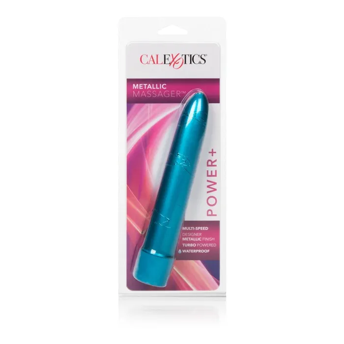 CalExotics Metallic Massager - Blue | Vibrators CalExotics Metallic Massager - Blue | Vibrators