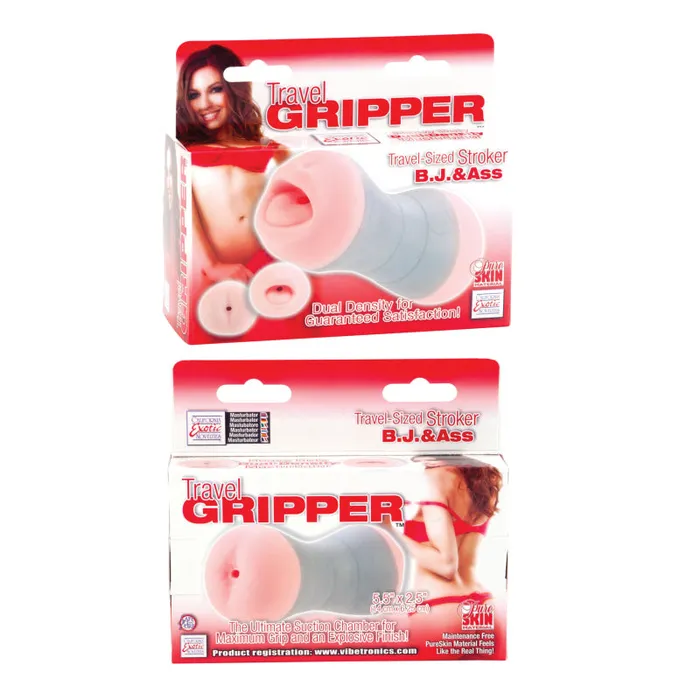 CalExotics Travel Gripper B.j. and Ass | Male Sex Toys CalExotics Travel Gripper B.j. and Ass | Male Sex Toys