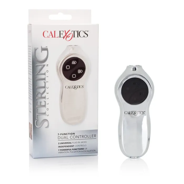 CalExotics Vibrators | Sterling Collection 7-Function Dual Controller CalExotics Vibrators | Sterling Collection 7-Function Dual Controller