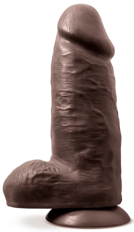 Dildos Au Naturel Chub 10 Inch Dildo Chocolate Blush