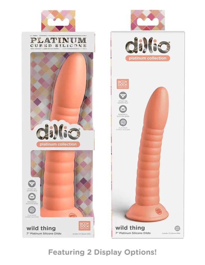 Dildos | Dillio Platinum - Wild Thing 7 Inch Dildo - Pipedream Dildos | Dillio Platinum - Wild Thing 7 Inch Dildo - Pipedream