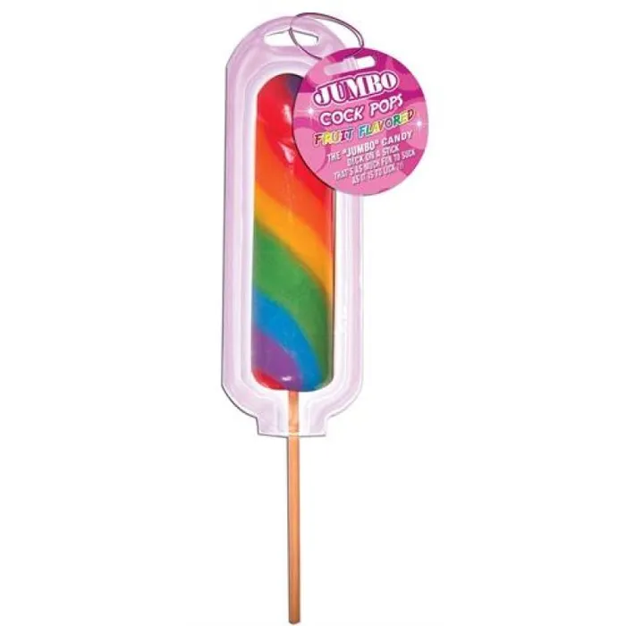 Dildos Jumbo Rainbow Cock Pops Each Hott Products