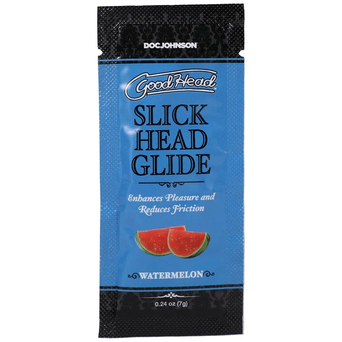 Doc Johnson Male Sex Toys Goodhead Slick Head Glide Watermelon 024 Oz