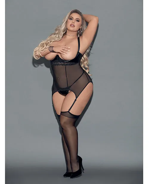 Euphoria Cupless Bustier W/hose | Escante INC Vibrators