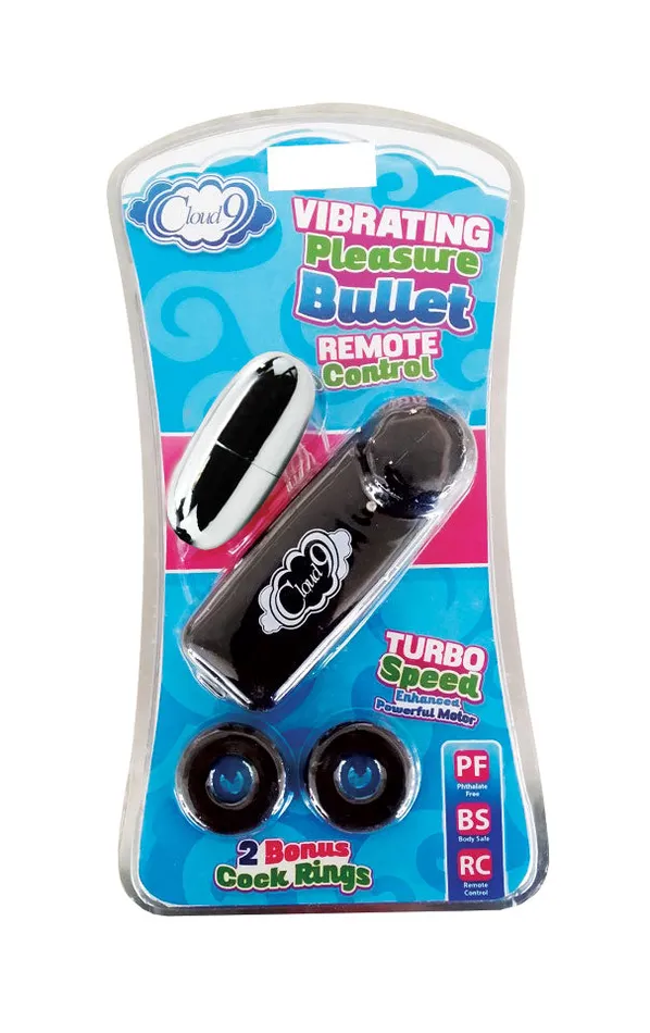 Female Sex Toys Cloud 9 Novelties Cloud 9Intimate Vibe With Vibrating Bullet and Cock Rings Female Sex Toys Cloud 9 Novelties Cloud 9Intimate Vibe With Vibrating Bullet and Cock Rings