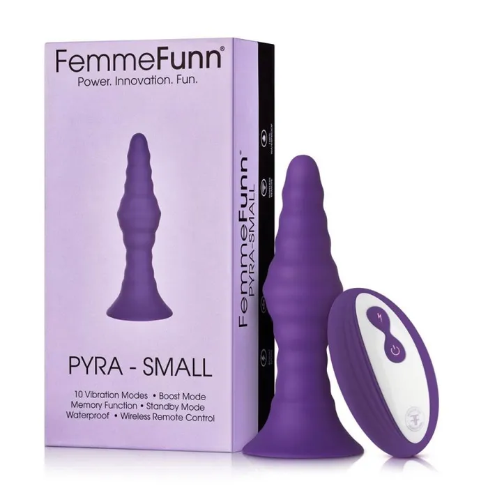 Femme Funn Vibrators | Pyra - Small - Dark Purple Femme Funn Vibrators | Pyra - Small - Dark Purple