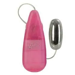 Holiday Vibrators Silver bullet with oval case pink
