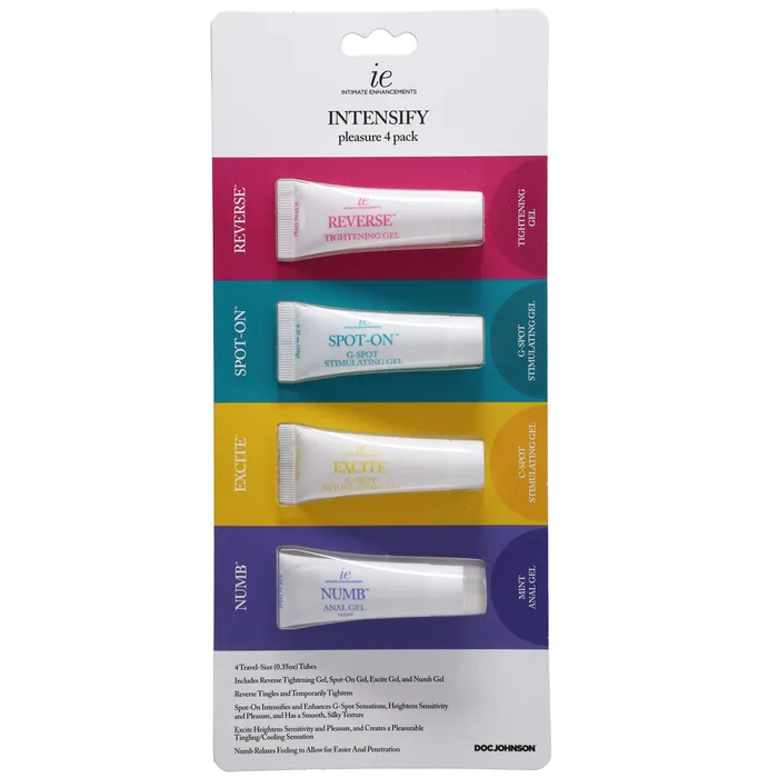Intimate Enhancements Intensify Pleasure 4 Pack Sale Specials Vibrators