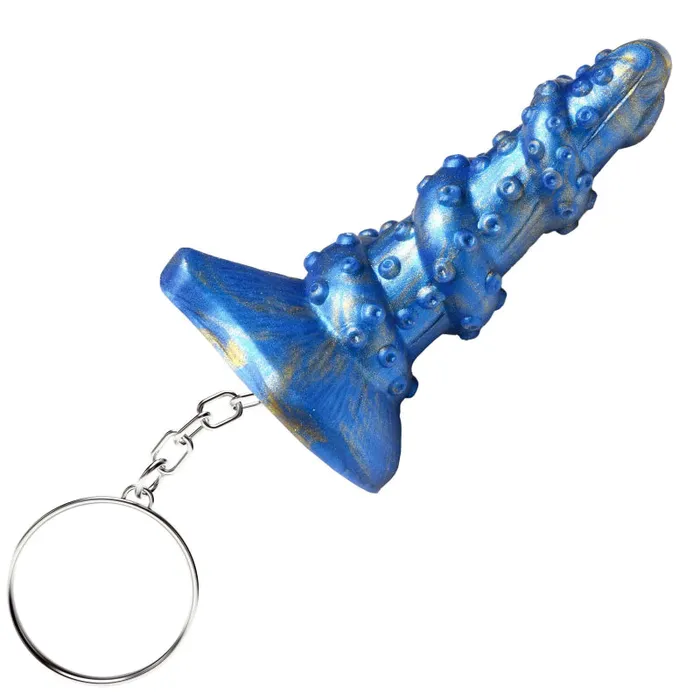 Lord Kraken Keychain - Blue | Xr Brands Creature Cocks Vibrators Lord Kraken Keychain - Blue | Xr Brands Creature Cocks Vibrators