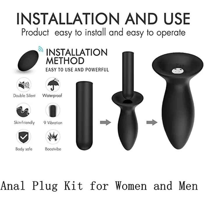 Lovetoyshub Anal | Vibrating Anal Training Kit for Beginners