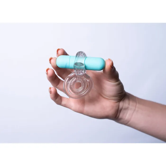Maia Toys Male Sex Toys | Jayden Vibrating Erection Enhancer Ring - Clear Maia Toys Male Sex Toys | Jayden Vibrating Erection Enhancer Ring - Clear