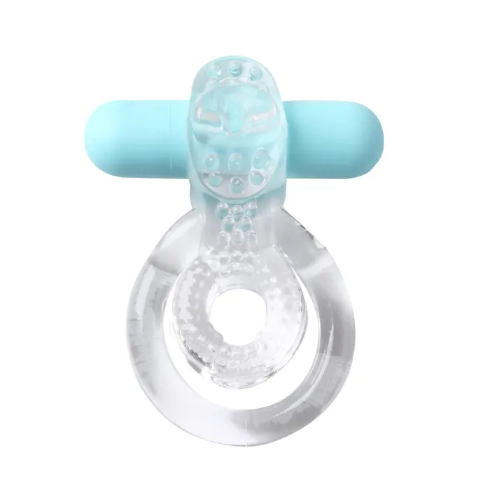 Maia Toys Male Sex Toys | Jayden Vibrating Erection Enhancer Ring - Clear Maia Toys Male Sex Toys | Jayden Vibrating Erection Enhancer Ring - Clear