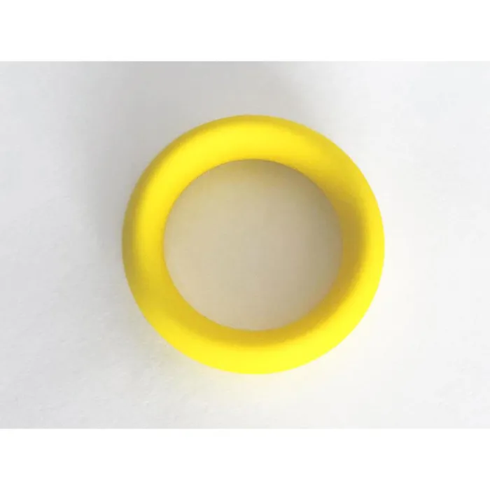 Male Sex Toys Rascal Boneyard Meat Rack Cock Ring Yellow