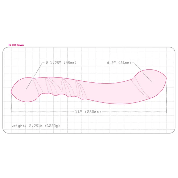 nJoy njoy Eleven Stainless Steel Dildo | Dildos