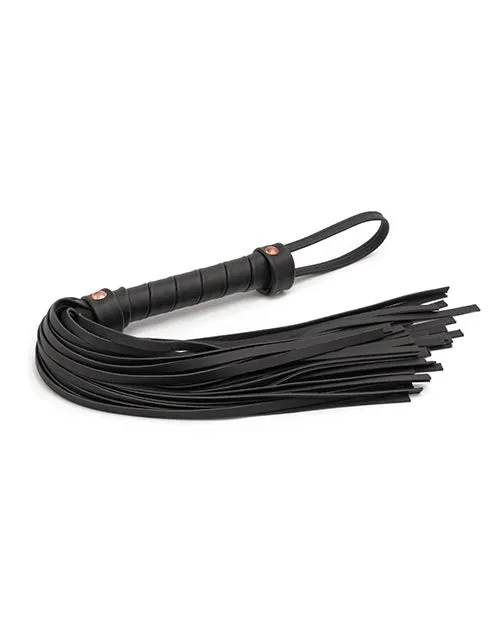 NS Novelties Bondage Couture Flogger - Black | Anal