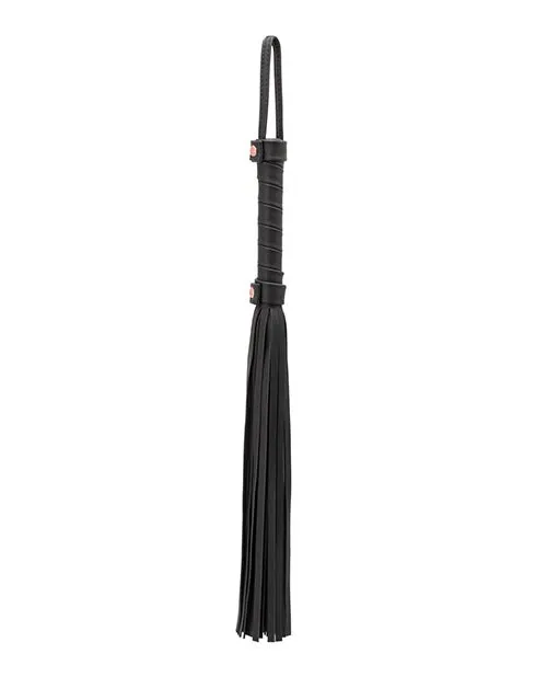 NS Novelties Bondage Couture Flogger - Black | Anal