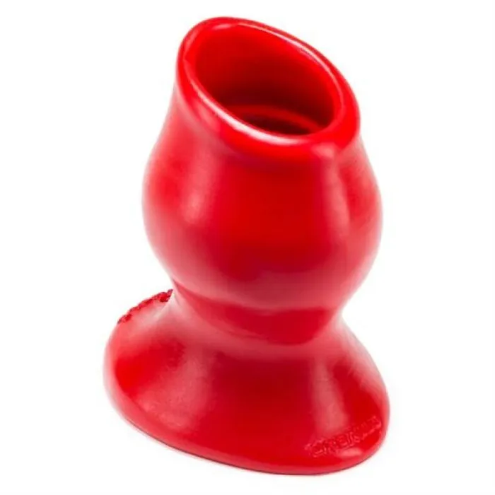 Oxballs Vibrators Pig Hole 5 XXL Fuckable Buttplug Red