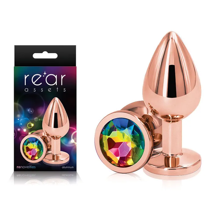 Rear Assets Rose Gold Mediumnsn096129 NS Novelties Anal