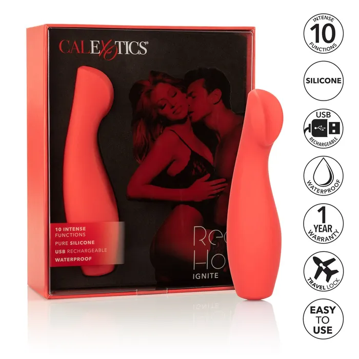 Red Hot Ignite Clitoral Flickering Massager | CalExotics Vibrators