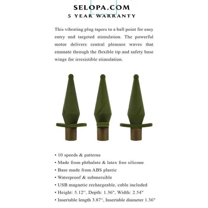 Selopa Dildos | The Private - Green Selopa Dildos | The Private - Green