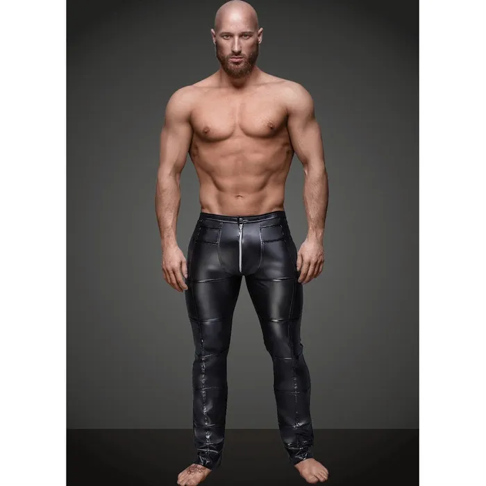 Sexy Pants With Hot Details Noir Male Sex Toys