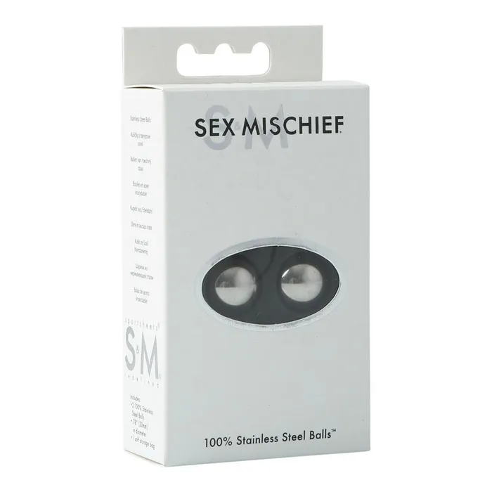 Sport Sheets Sex Mischief Steel Balls Dildos