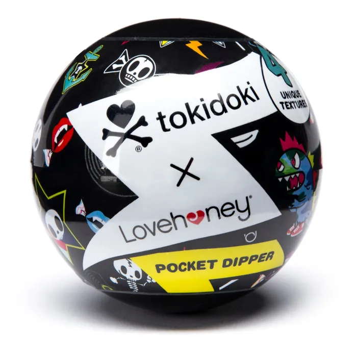 Summer Sale Male Sex Toys Tokidoki Pocket Dipper Textured Pleasure Cup Bones